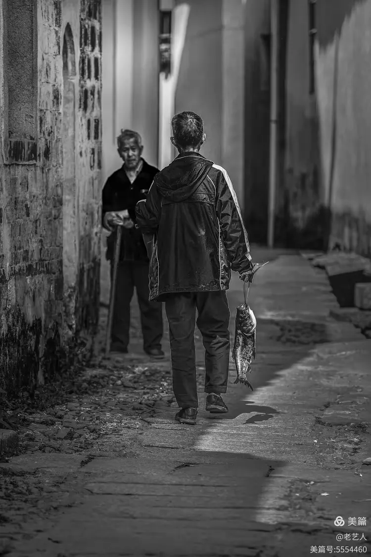 经典黑白人文(环境人像)